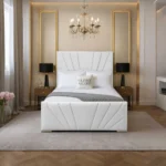 Diego Sunrise Bed - White