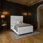 The Elan Upholstered Bed - White - Image 2