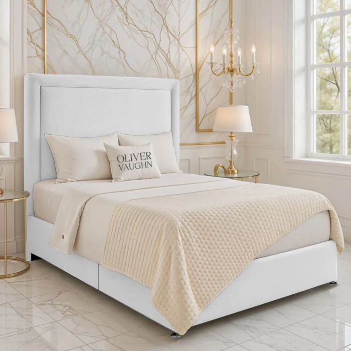Hilton Divan Bed - White - Image 2