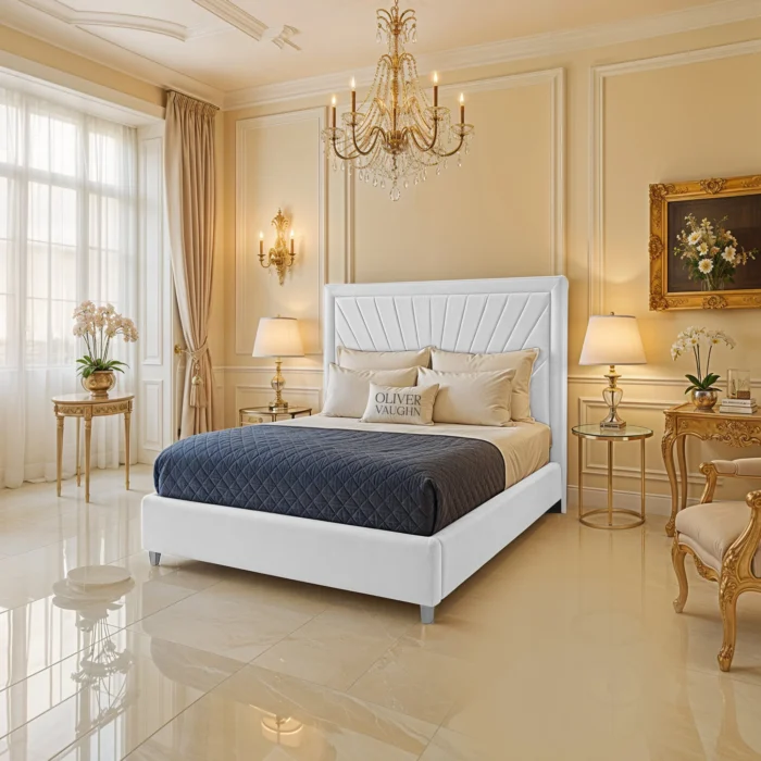 Hilton Sunrise Bed - White - Image 2