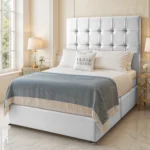 Cube Divan Bed - White - Image 2