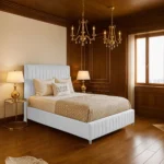 Chelsea Panel Bed - White - Image 2