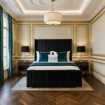 Wing Panel Bed - Black